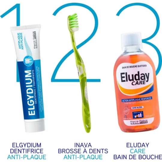 Elgydium Brosse à Dents Anti-Plaque Medium - image 4