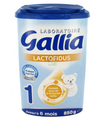 Gallia Lactofidus 1er âge 850 g