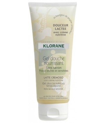Klorane Gel Douche Surgras Douceur Lactée 200 ml