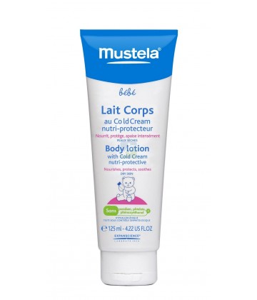 Mustela Lait Corps au Cold Cream nutri-protecteur 125 ml NSFP