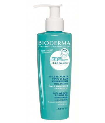 Bioderma ABCDerm Huile Douceur Corps & Bain 200 ml