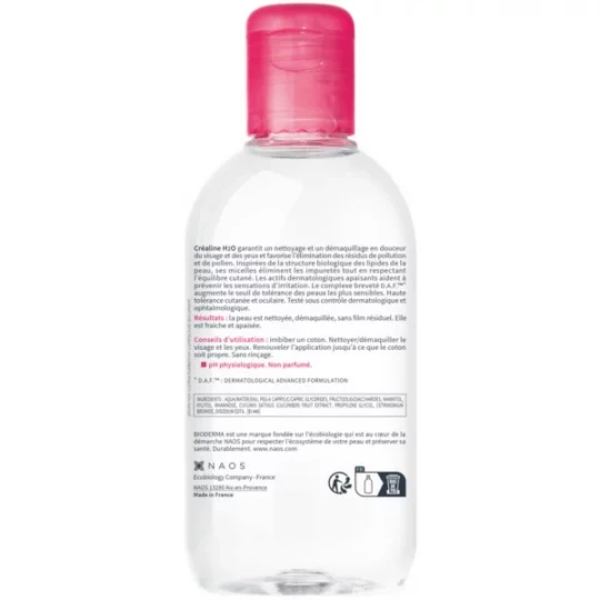 Bioderma Créaline H2O Solution Micellaire Démaquillante 250 ml - image 8