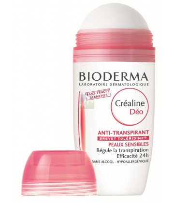 Bioderma Créaline Déodorant Roll-on Anti-transpirant 50 ml