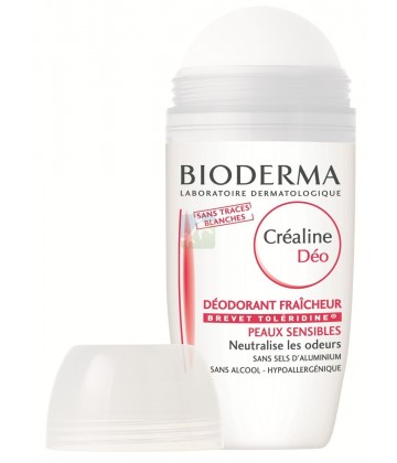 Bioderma Créaline Déodorant Roll-on Fraîcheur 50 ml