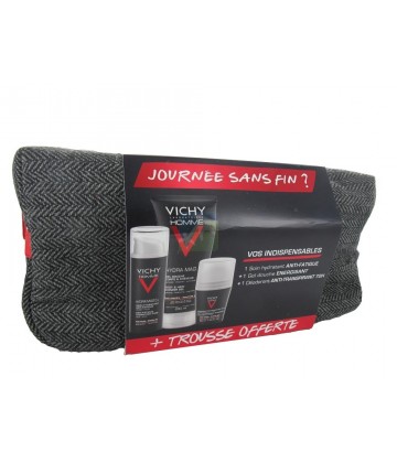 Vichy Homme Vos Indispensables Trousse Rouge