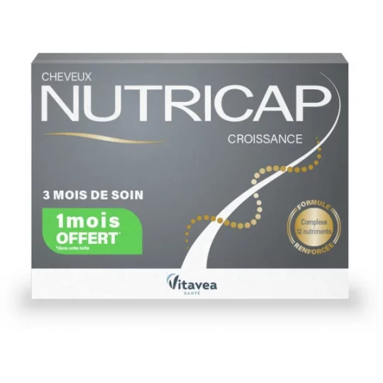 Nutricap croissance x 90 - 1 mois offert