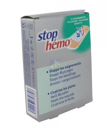 Stop Hémo Pansements x 12