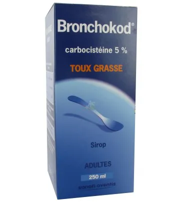 Bronchokod Sirop Adulte 5% 250 ml