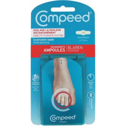 Compeed Ampoules aux Orteils x 8