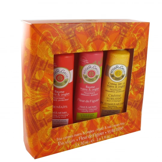 Roger&Gallet Trio Crèmes Mains et Ongles