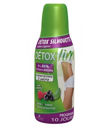 3 Chênes Detoxlim® Draineur Minceur à la stevia 500 ml