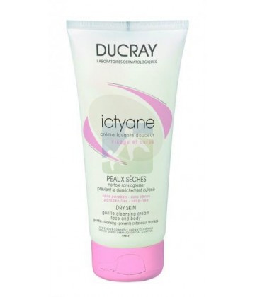 Ducray Ictyane Crème Lavante Douceur 200 ml