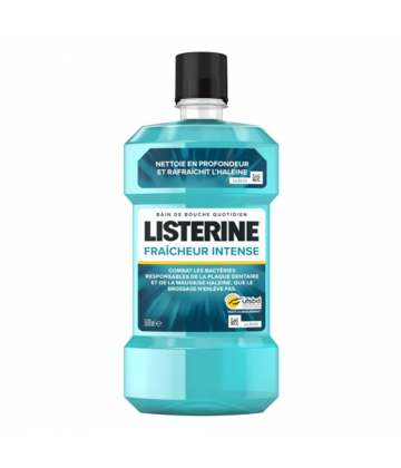 Listerine Bain de Bouche Fraîcheur Intense 500 ml