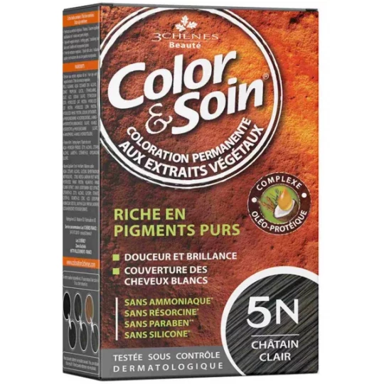 Color & Soin 5N Châtain Clair 135 ml