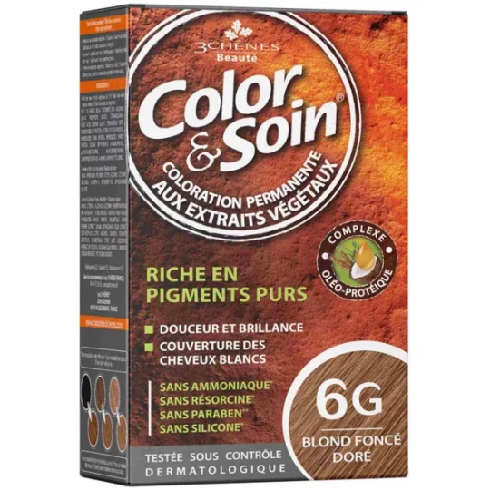 Color & Soin 6G Blond Foncé Doré 135 ml