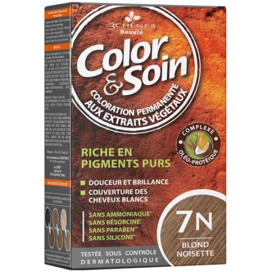 Color & Soin 7N Blond Noisette 135 ml