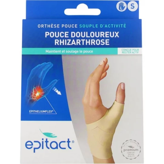 Epitact Orthèse Proprioceptive Souple Taille S Main Gauche