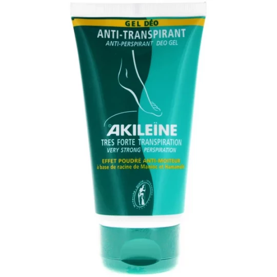 Akileïne Gel Déo Anti Transpirant Pieds