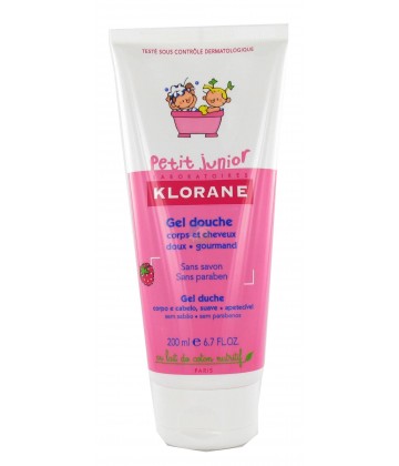 Klorane Petit Junior Gel Douche Framboise 200 ml