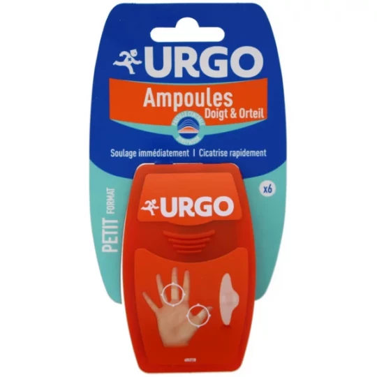 Urgo Petits Pansements Hydrocolloïde Ampoules x 6