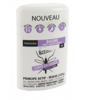 Manouka Baume Anti-moustiques 10 ml