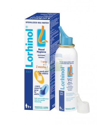 Lorhinol ORL Eau de Mer Stérilisée Spray 100 ml