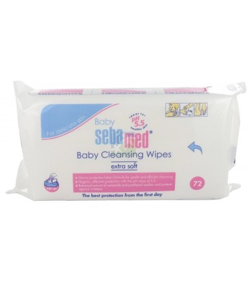 Baby Sebamed Lingettes Nettoyantes x 72