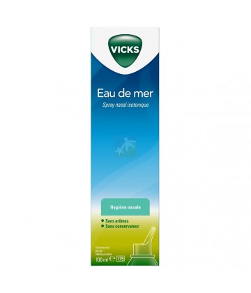 Vicks Eau de Mer Spray Nasal Isotonique 100 ml