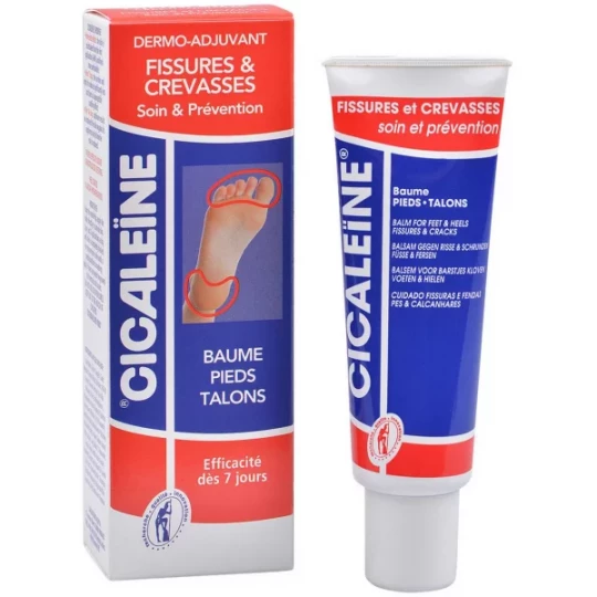 Cicaleïne Baume Pieds, Talons Fissures et Crevasses 50 ml