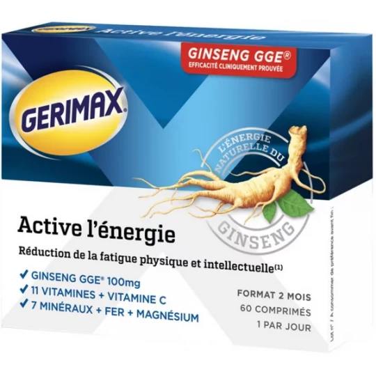 Gerimax Active l'Energie x 60