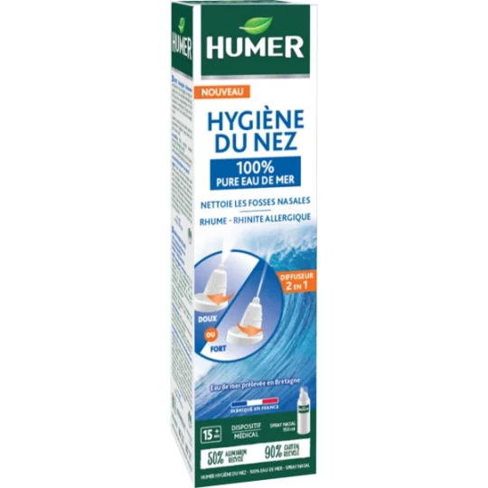 Humer Hygiène du Nez 100 % Eau de Mer Adulte - image 2