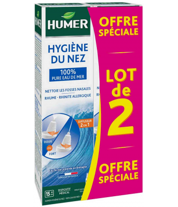 Humer Hygiène du Nez 100 % Eau de Mer Adulte