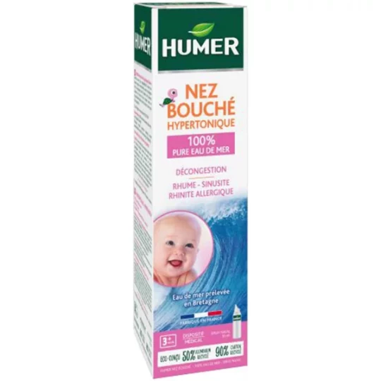 Humer Nez Bouché 100 % Eau de Mer Enfant 50 ml