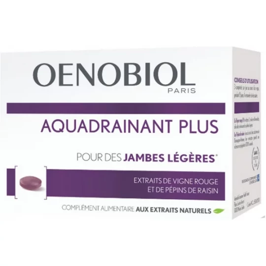 Œnobiol Aquadrainant Plus Jambes légères x 45