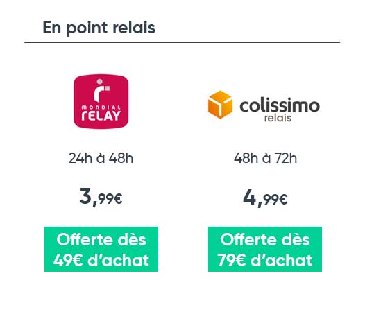 Livraison France Métropolitaine