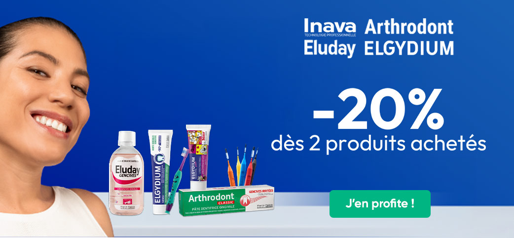 Flash : -20% dès 2 produits !