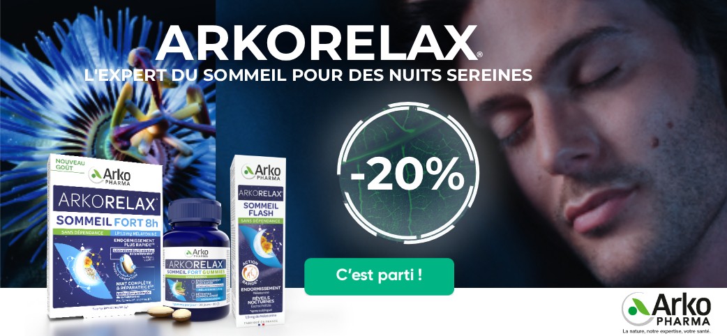 Profitez d'offres exceptionnelles sur la gamme Arkorelax ! 