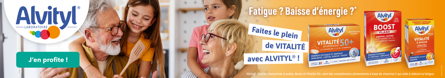 Faites le plein de vitalité avec ALVITYL !