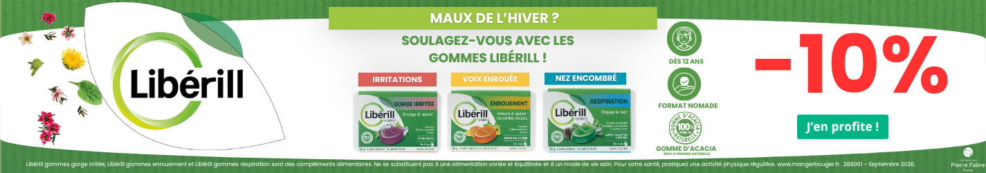 Profitez de réduction sur la marque Libéril sur LaSante.net ! 